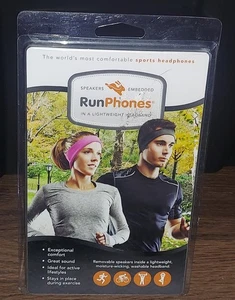 BRAND NEW RUNPHONES THE WORLD’s MOST COMFORTABLE SPORTS HEADPHONES LIGHTWEIGHT - Picture 1 of 4
