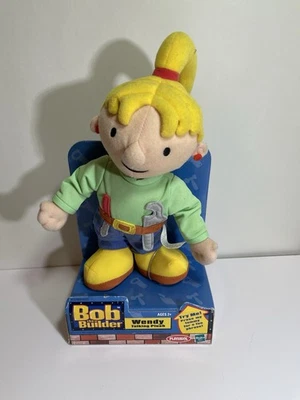 2001 Bob the Builder Wendy Talking Plush Playskool Vintage Toy Great Condition - Image 1 of 4