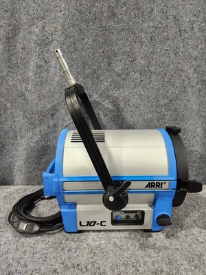 ARRI L10-C LED Color RGB+W 2,800k-10,000k Focusable Fresnel w/Switch Cord *90 hr - Image 1 of 4