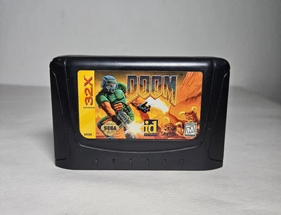 Doom (Sega Genesis 32X, 1994) Cartridge Only - Tested/Authentic - Image 1 of 4