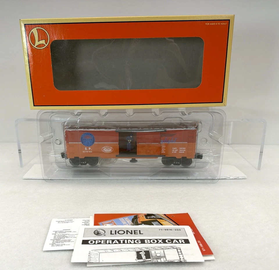 Lionel 6-52170 Chicagoland CLRC Southern Pacific Uncle Herb Operating BC O NEW ! - Image 1 of 4