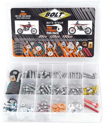 Kit de herrajes Bolt Pro Pack para KTM 125 SX 82-23 Foto 1 de 4