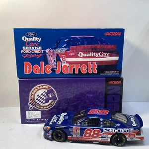 2000 Action Dale Jarrett Ford Quality Care 1/24 pressofuso modello Nascar nuovo - Foto 1 di 6