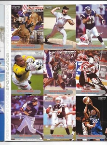 June 2002 Sports Illustrated for Kids UNCUT SHEET Tom Brady RC Kobe Bryant FULL - Picture 1 of 3