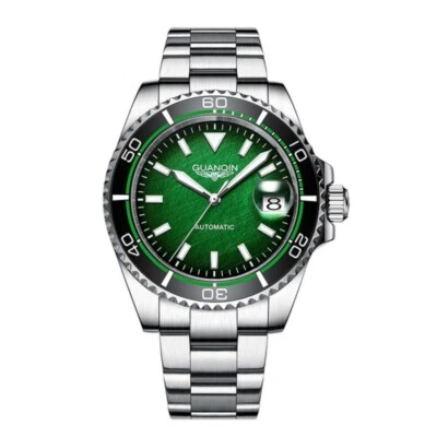 Reloj mecánico automático para hombre bisel de cerámica cristal de zafiro movimiento Japón NH35 Foto 1 de 4