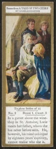 TYPHOO (TEA)-A TALE OF TWO CITIES 1931(SCARCE 10/31 ON BACK)-#03- QUALITY CARD! - Picture 1 of 2