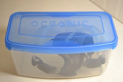 Oceanic Shadow Mini Mask Scuba Snorkeling Diving Freedive Ice 05.2900.09 #50971 - Image 1 of 3