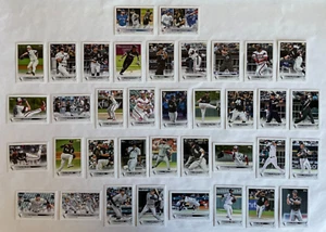 Chicago White Sox 2022 Topps Series 1, 2, & Update Base Team Set *37 cards* w/LL - Picture 1 of 1