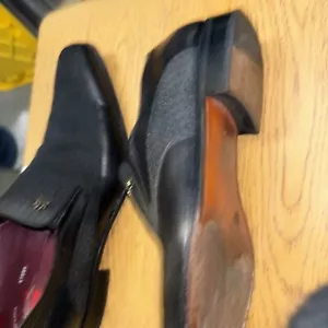 Mezlan platinschwarze elegante Schuhe Größe 13 - Bild 1 von 7