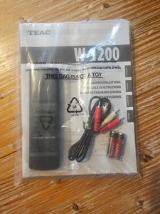 TEAC Remote Control Unit RC-1331 Inkl. 2 TEAC W-1200 Deck Bedienungsanleitung - Bild 1 von 5