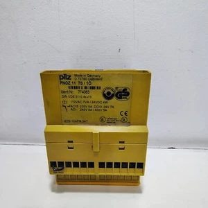 PILZ 774083 PNOZ-11-110VAC-24VDC-7N/O-1N/C  110VAC 4W - Picture 1 of 6