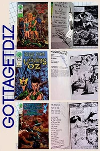 Peter Pan & the Warlords of Oz Set Of 3 Comics SIGNED #0 #1 & Dead Head Water - Picture 1 of 10