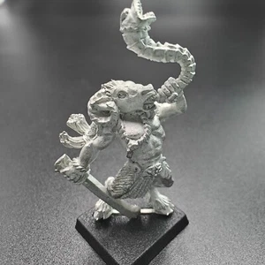Warhammer Beastmen Khorngor Musician (Vintage Metal, 6th Edition, 1993) - Picture 1 of 8