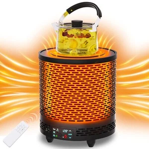 Space Heater, Voice Control Electric Heaters for Indoor Use, 360° Fast Heatin... - Picture 1 of 8