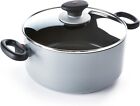 OXO Softworks Casserole Dish & Lid Hard Anodized 24 cm/4.9 L Non-Stick oven safe