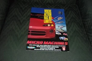 Galoob Micro Machines 1995 Action has no limits Catalog Star Trek Wars Very Nice - Picture 1 of 8