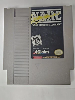 NARC (NES, 1990) Nintendo Authentic Cartridge Only - Image 1 of 4