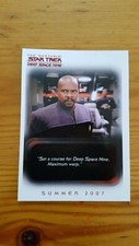The Quotable Star Trek Deep Space Nine Promo Card P1