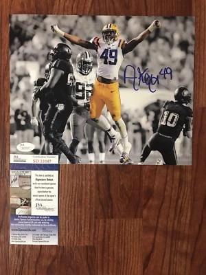 ARDEN KEY LSU Tigers SIGNED RARE 8 X 10 PHOTO JSA SD33047 - Image 1 of 4