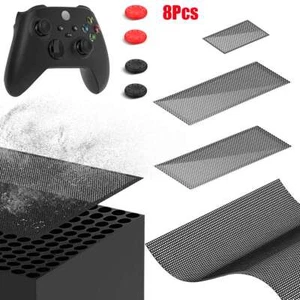 For Xbox Series X Game Console Protective PVC Dust Cover Case Accessories 8Pcs - Picture 1 of 11