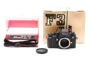 [QUASI INUTILIZZATO nella scatola] Nikon F3/T 35 mm reflex titanio HP fotocamera Boby dal GIAPPONE - Foto 1 di 15