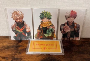 My Hero Academia 42 Illustration Card Postcard Limited benefits Set of 3 NEW - Picture 1 of 5