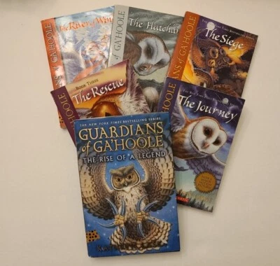 Lot of 6 Guardians of Ga'Hoole Books By Kathryn Lasky Set 1-4, 7, 13 - Image 1 of 4