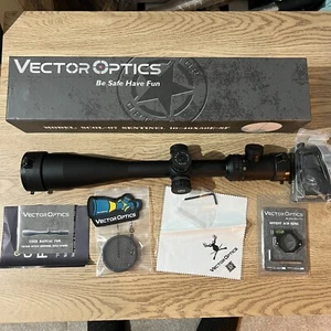 VECTOR OPTIC SCOL-07 Sentinel 10-40x50SFP E-SF Riflescope - Picture 1 of 5
