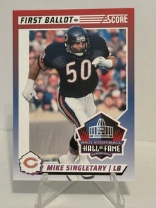 Mike Singletary 2024 Score Football Hall of Fame First Ballot #4 Pink - Picture 1 of 2