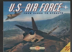 US Air Force 1998 Calendar Lockheed YF-22A 060122EBNON - Imagen 1 de 2