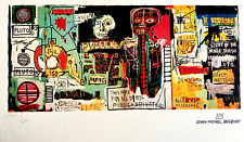 Jean-Michel Basquiat Cromolitografia 1987 (Keith Haring Duchamp Oldenburg)