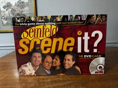 Seinfeld Scene It The DVD Game Brand New Sealed Box Mattel Games 2008 - Image 1 of 4