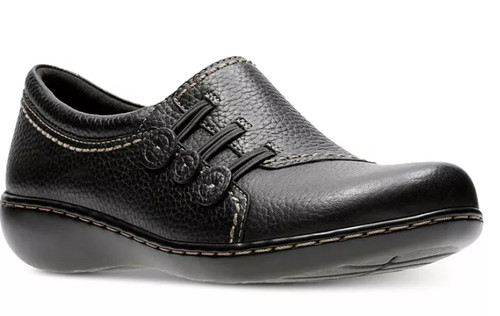 CLARKS Collection Ballerine Donna Ashland Effie Nero Pelle