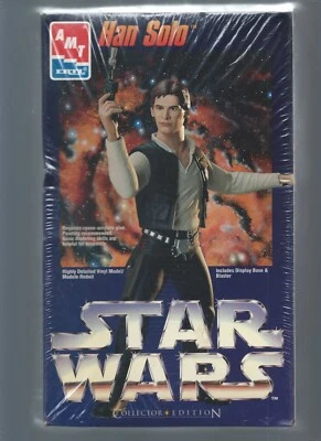 New 1995 AMT/ERTL Star Wars Han Solo Collector Edition Model  W/Base & Blaster - Image 1 of 4