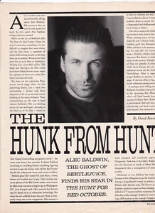 Alec Baldwin interview - Rolling Stone - 3 pages - Picture 1 of 1