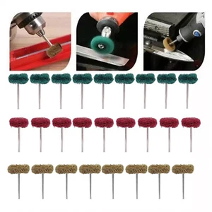 10Pcs Dental Lab Fiber Wheel brush Polishing Polisher Prophy Brushes FG 2.35mm - Picture 1 of 14