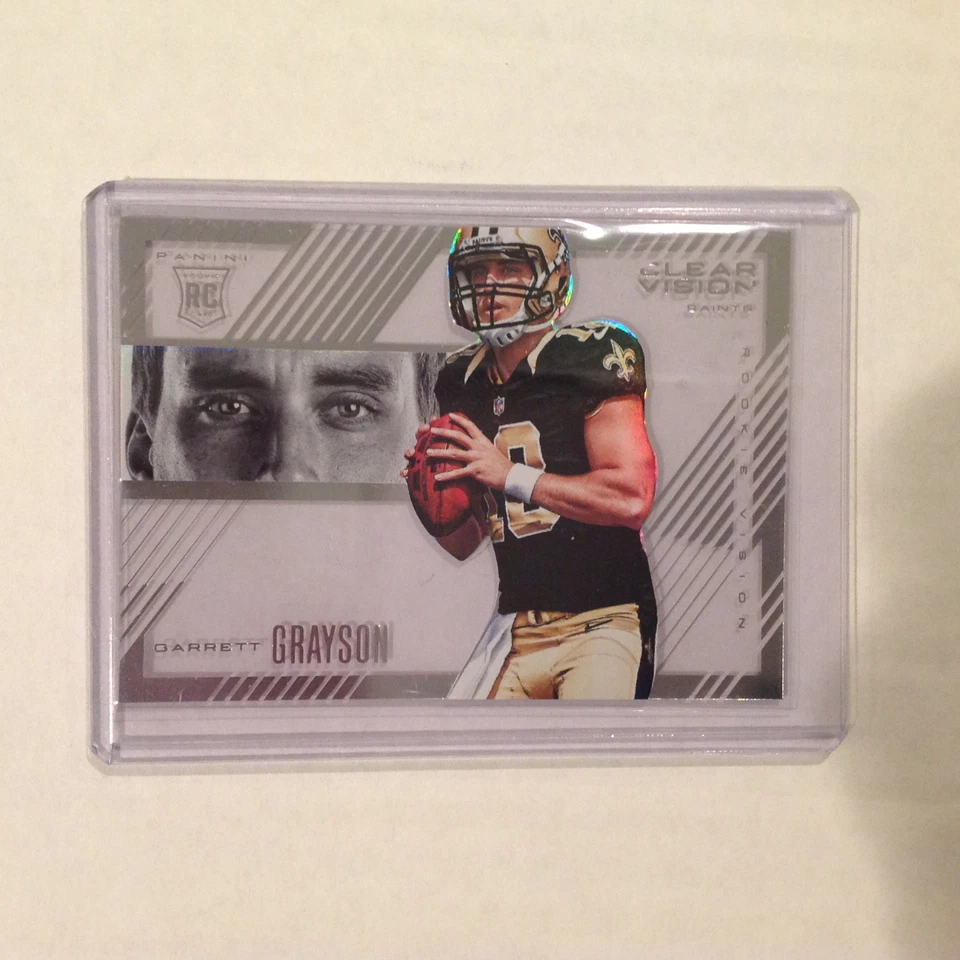 GARRETT GRAYSON RV-13 Saints Colorado St 2015 Panini Clear Vision Rookie Acetate - Image 1 of 1