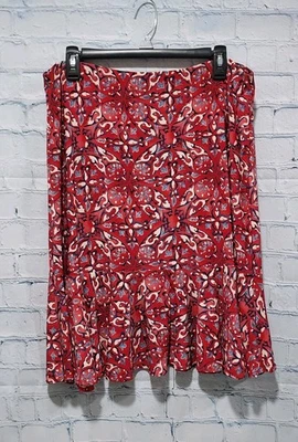 Falda Chaps Mujer Grande Midi Elástica Y2k Academia Otoño Volantes Dobladillo Elástico Geo Foto 1 de 4