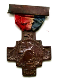 Medalla de Bronce Original Primera Guerra Mundial New Hampshire State Service Primera Guerra Mundial - Imagen 1 de 2