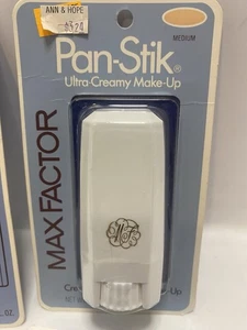 VTG Max Factor Pan Stik Medium Ultra Creamy Makeup Foundation .5oz NOS USA Made - Picture 1 of 1