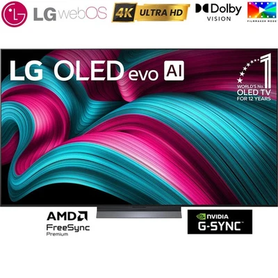 LG 77 Inch Class C5 Series OLED evo 4K UHD Smart webOS TV 2025 - Image 1 of 4