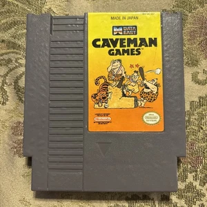 Caveman Games Data East (Nintendo NES, 1990) Auténtico Probado ¡Funciona muy bien!! - Imagen 1 de 3