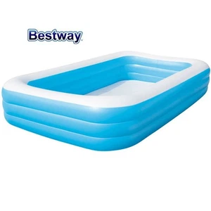 Bestway Family Pool blau Swimmingpool Kinderpool Schwimmbecken Planschbecken - Bild 1 von 1