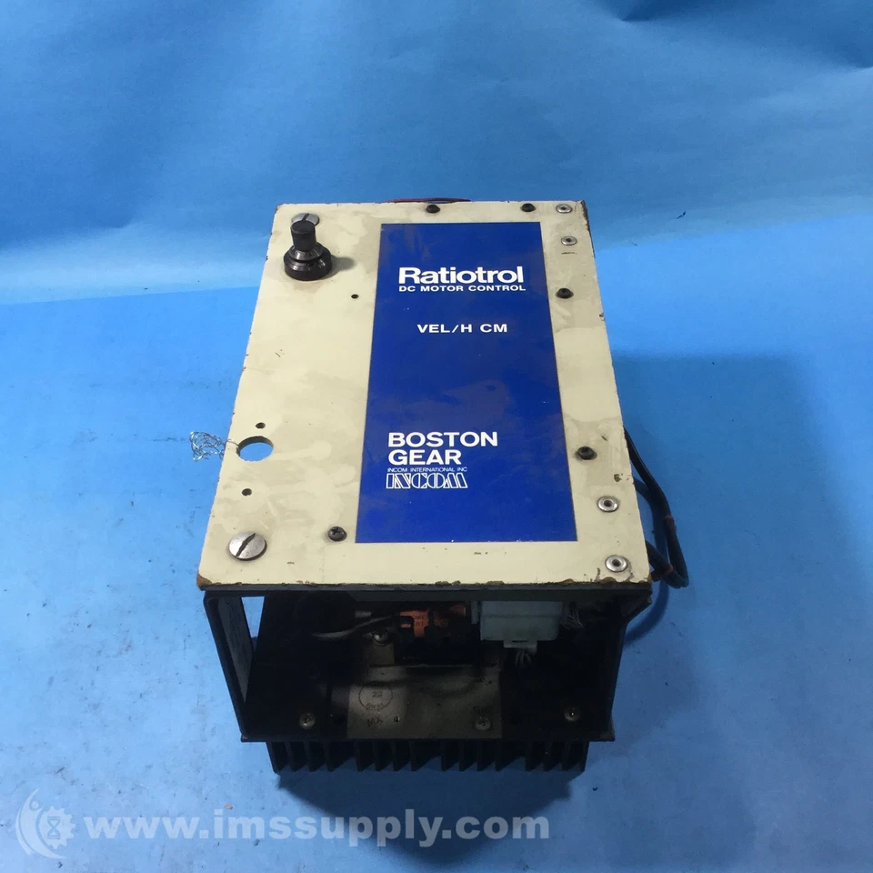 Boston Gear VEL-33CM Ratiotrol Regenerative DC Motor Control USIP - Image 1 of 4