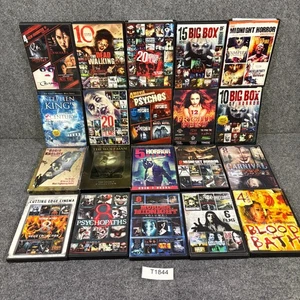 Horror DVD Lot 20+ Filme Big Box Sets Midnight Horror Fright Fest Psychos - Bild 1 von 17