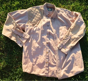 Cabela’s Shooting Shirt Men’s L Recoil Pad Shoulder Protection Outdoor Hunting - Picture 1 of 4