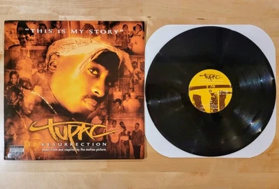 Tupac (2Pac) Resurrection Vinyl Motion Picture Soundtrack 2-LP 2003 Record Foto 1 de 4