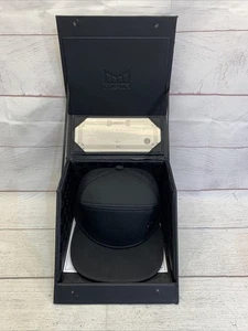 Melin Infinite Jet Black Hat Horizon Fit Adjustable With Certificate & Box Rare - Bild 1 von 24