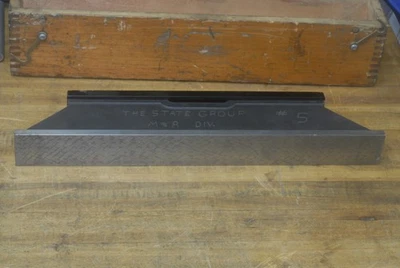 STARRETT #199 15" Master Precision Maquinist Nivel con Estuche de Madera - Usado Foto 1 de 3