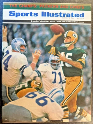 Quiosco The Champs: Packers & Chiefs Sports Illustrated 9 de enero de 1967 cc17 Foto 1 de 3